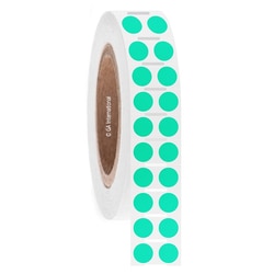 GA International Round Deep-Freeze Labels for Thermal-Transfer Barcode Printers Mint | Buy Online | GA International | Fisher Scientific