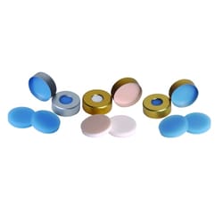 DWK Life Sciences&nbsp;MicroLiter 20mm Magnetic Large Opening Crimp Top Headspace Vial Seals