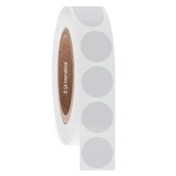 GA International Round Cryogenic Barcode Labels for Liquid Nitrogen Storage White | Buy Online | GA International | Fisher Scientific