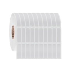 GA International White Cryogenic Barcode Labels for Liquid Nitrogen Storage on Small Roll 6.4 x 25.4 mm | Buy Online | GA International | Fisher Scientific