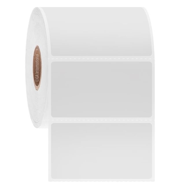 GA International White Cryogenic Barcode Labels for Liquid Nitrogen ...