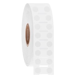 GA International Round Cryogenic Barcode Labels for Liquid Nitrogen Storage White | Buy Online | GA International | Fisher Scientific