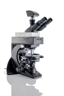 Leica Microsystems Visoria P Polarization Microscope for Geosciences Including Conoscopy with Flexacam c5