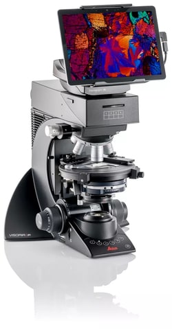 Leica Microsystems Visoria P Digital Polarization Microscope for Industrial Applications (Transparent samples only)