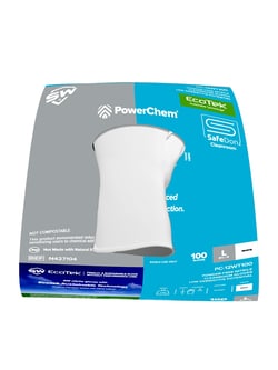 SW™ Sustainability Solutions PowerChem™ PC-12WT EcoTek Sustainable Nitrile Cleanroom Gloves