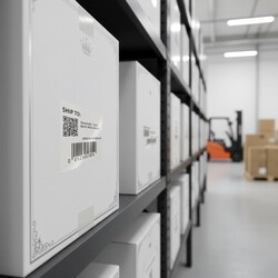 Brady Thermal Transfer Printable Labels, Polyester 101.60 x 101.60 mm | Buy Online | Brady&trade; | Fisher Scientific