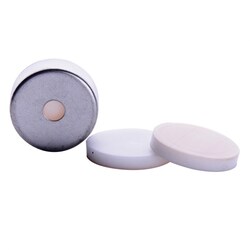 DWK Life Sciences MicroLiter 20mm Magnetic Crimp Top Headspace Vial Seals Silver | Buy Online | DWK Life Sciences | Fisher Scientific