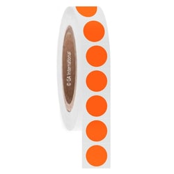 GA International Removable Deep-Freeze Labels for Barcode Printers Orange | Buy Online | GA International | Fisher Scientific
