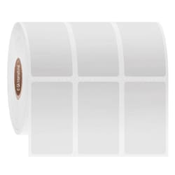 GA International White Removable Deep-Freeze Labels for Barcode Printers