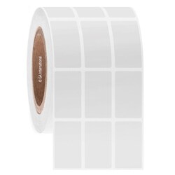 GA International White Removable Deep-Freeze Labels for Barcode Printers
