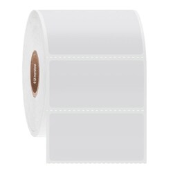 GA International White Removable Deep-Freeze Labels for Barcode Printers
