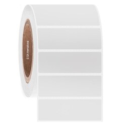 GA International White Removable Deep-Freeze Labels for Barcode Printers