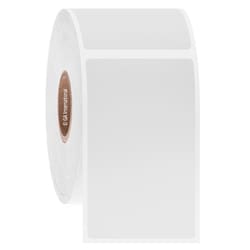 GA International White Removable Deep-Freeze Labels for Barcode Printers