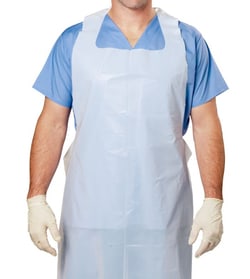 StatLab&nbsp;Lab Aprons Disposable Plastic