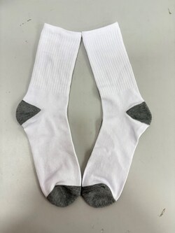 Fisherbrand Crew Socks, Engineered for Comfort With Cushioned Heel and Toe Support White | Buy Online | Fisher Scientific