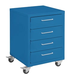 Fisherbrand Industrial Storage Cabinets with Steel Top, with Casters 4 Drawers, 6 in. H | Buy Online | Fisherbrand&trade; | Fisher Scientific