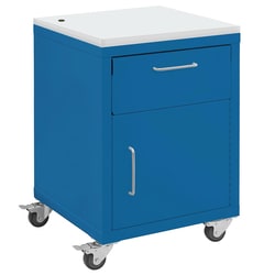 Fisherbrand Industrial Storage Cabinets - Cleanroom LisStat ESD Static Control Top, Square Cut Edge, with Casters 1 Drawer, 1 Door | Buy Online | Fisherbrand&trade; | Fisher Scientific