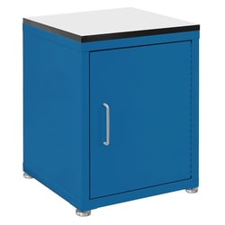 Fisherbrand™ Industrial Storage Cabinets - 1 in. Thick White Phenolic Resin Top, Square Cut Edge, with Glides