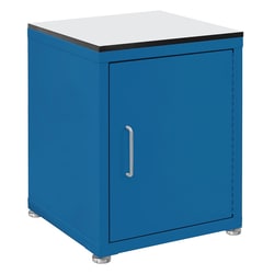 Fisherbrand™ Industrial Storage Cabinets - 3/4 in. Thick White Phenolic Resin Top, Square Cut Edge, with Glides