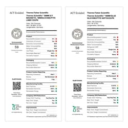 Thermo Scientific 18 mm Headspace Vials Closures Blue, Silver | Buy Online | Thermo Scientific&trade; | Fisher Scientific