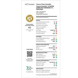Thermo Scientific SureSTART 20 mm GC Vial Stoppers (Level 2) 1000/Pk | Buy Online | Thermo Scientific&trade; | Fisher Scientific