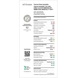 Thermo Scientific SureSTART Specification Certified 20 mL Glass Screw Top Headspace Vial and Cap Kits, Level 2 High-Throughput Applications 20 mL | Buy Online | Thermo Scientific&trade; | Fisher Scientific