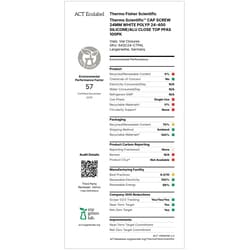 Thermo Scientific SureSTART 24 mm Level 2 Screw Caps for High-throughput Applications Silikon/Aluminium | Buy Online | Thermo Scientific&trade; | Fisher Scientific