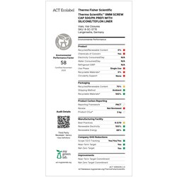 Thermo Scientific 8 mm Autosampler Vial Screw Thread Caps Black | Buy Online | Thermo Scientific&trade; | Fisher Scientific