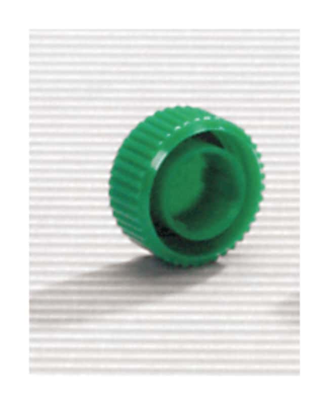 Thermo Scientific™ Screw Cap Microcentrifuge Tube Caps Screw Cap with ORing, Green Products