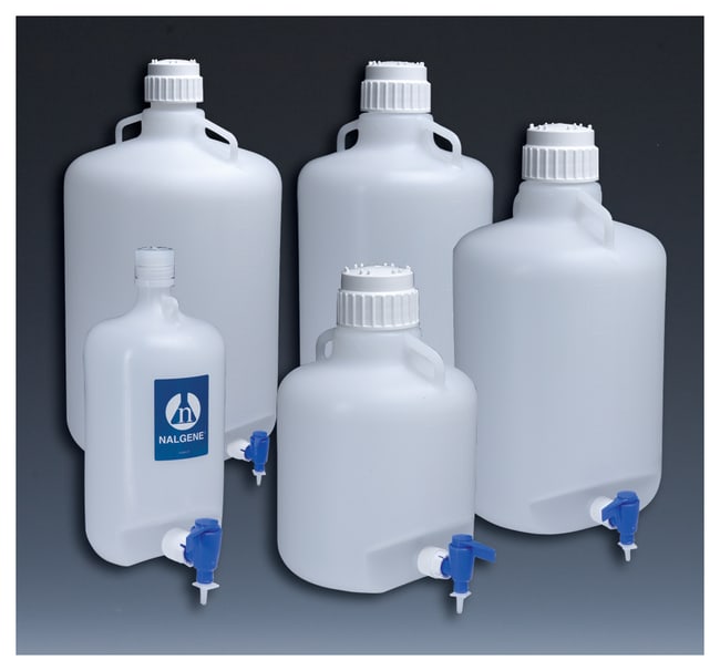 Thermo Scientific™ Nalgene™ Round LDPE Carboys with Spigot Carboys
