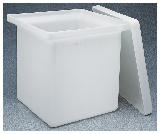 Thermo Scientific Nalgene HeavyDuty Rectangular LLDPE Tank with Covers
