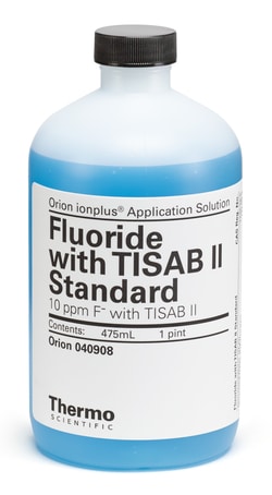 Thermo Scientific Orion ISE Calibration Standards Fluoride | Buy Online | Thermo Scientific&trade; | Fisher Scientific
