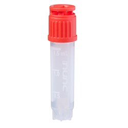 Thermo Scientific Nunc 1.8 mL Externally-Threaded, Sterile Universal Tubes Red | Buy Online | Thermo Scientific&trade; | Fisher Scientific