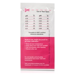 Thermo Scientific Orion pH Buffer Individual Use Pouches 10 x 20 mL | Buy Online | Thermo Scientific&trade; | Fisher Scientific