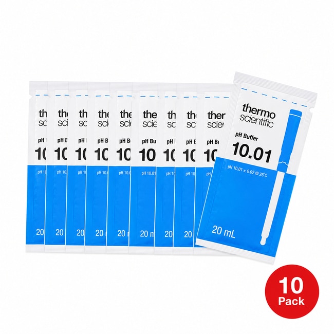 Thermo Scientific Orion pH Buffer Individual Use Pouches 10/Pk