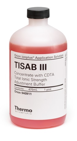 Thermo Scientific Orion ISE Ionic Strength Adjustors (ISA) og specielle reagenser TISAB III | Buy Online | Thermo Scientific&trade; | Fisher Scientific