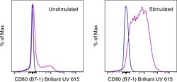 Invitrogen&trade;&nbsp;CD80 (B7-1) Monoclonal Antibody (16-10A1), Brilliant Ultra Violet&trade; 615, eBioscience&trade;