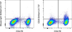 CD25 Monoclonal Antibody (BC96), Brilliant Ultra Violet&trade; 737, eBioscience&trade;, Invitrogen&trade;