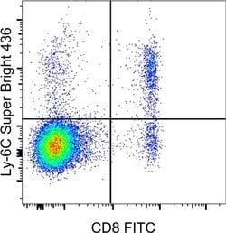 Invitrogen Ly-6C Monoclonal Antibody (HK1.4), Super Bright 436, eBioscience