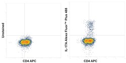 Invitrogen IL-17A Recombinant Mouse Monoclonal Antibody (eBio64CAP17), Alexa Fluor Plus 488 50 &mu;L | Buy Online | Invitrogen&trade; | Fisher Scientific