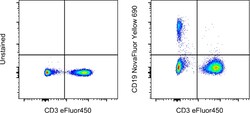 CD19 Monoclonal Antibody (HIB19), NovaFluor Yellow 690, eBioscience , Invitrogen:Antibodies:Primary