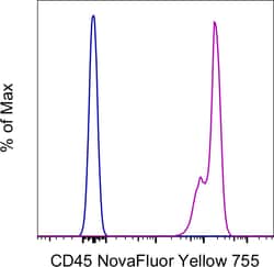 Invitrogen CD45 Monoclonal Antibody (2D1), NovaFluor Yellow 755, eBioscience