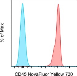CD45 Monoclonal Antibody (HI30), NovaFluor Yellow 730, eBioscience , Invitrogen:Antibodies:Primary