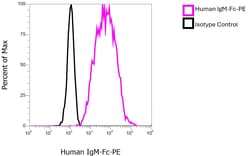 Invitrogen&trade;&nbsp;F(ab')2-Goat anti-Human IgM Fc Secondary Antibody, PE