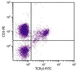 Invitrogen TCR gamma/delta Monoclonal Antibody (TCR-1), FITC 1 mL | Buy Online | Invitrogen&trade; | Fisher Scientific