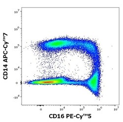 Invitrogen CD16 Monoclonal Antibody (3G8), PE-Cyanine5 100 Tests; PE-Cyanine5:Antibodies,