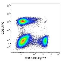 Invitrogen CD16 Monoclonal Antibody (3G8), PE-Cyanine7 100 Tests | Buy Online | Invitrogen&trade; | Fisher Scientific