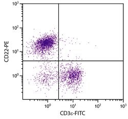 Invitrogen CD22 Monoclonal Antibody (2D6), PE 1 mL; PE:Antibodies, Monoclonal