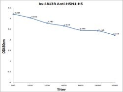 H5N1-H5 Rabbit anti-Human, Polyclonal, Bioss 100 &mu;L; Unconjugated:Antibodies,
