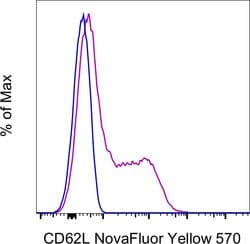 CD62L (L-Selectin) Monoclonal Antibody (DREG-56 (DREG56)), NovaFluor Yellow